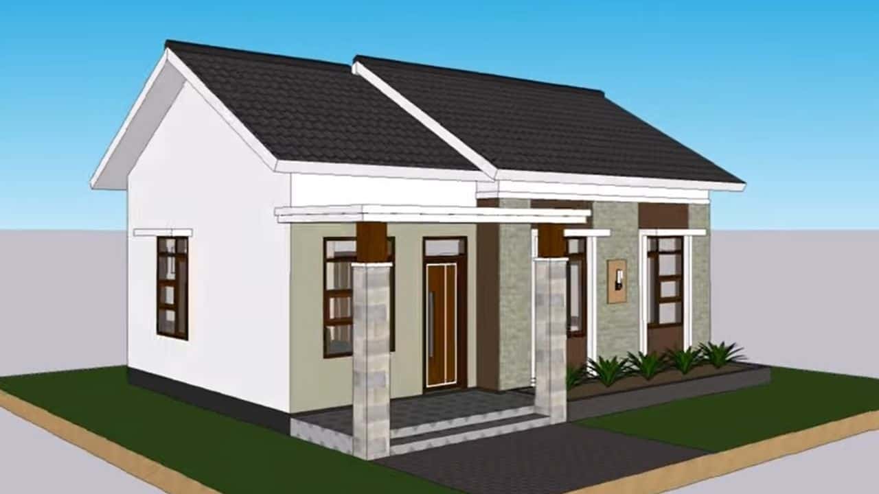 Gambar-Rumah-Kampung-Sederhana-tapi-Cantik-3-Kamar